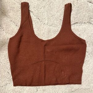 Kendall & Kylie | Brown Soft Knit Top | Size: S